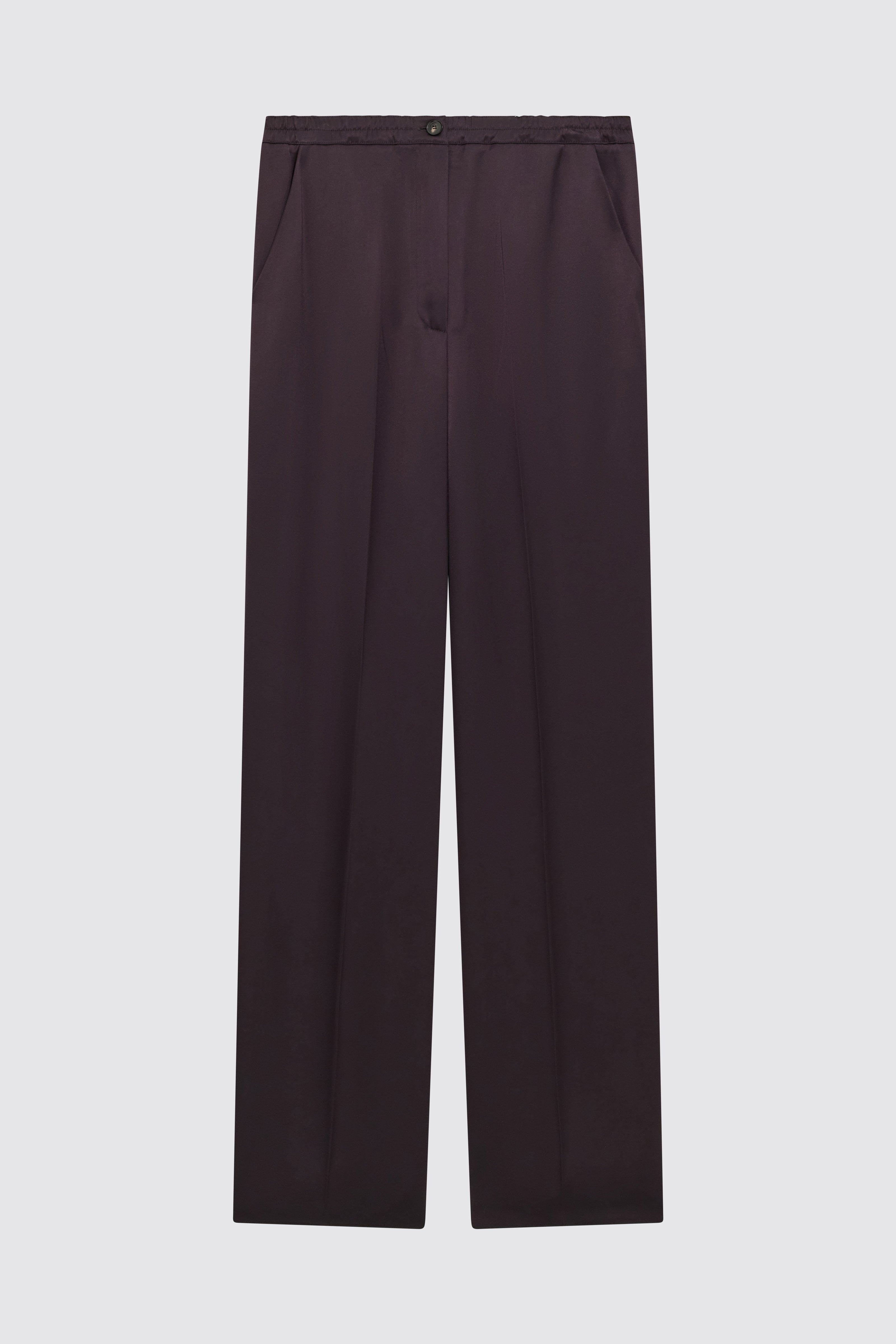 Liviana Conti Jared pantalon palazzo satin notte 38-48