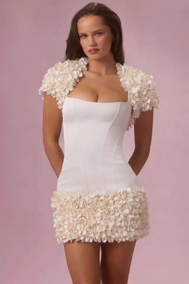Oh Polly Knitwear Soretta boléro perle floral